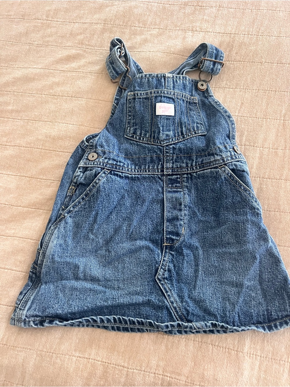 OshKosh B'gosh Blue Denim Overall Dress